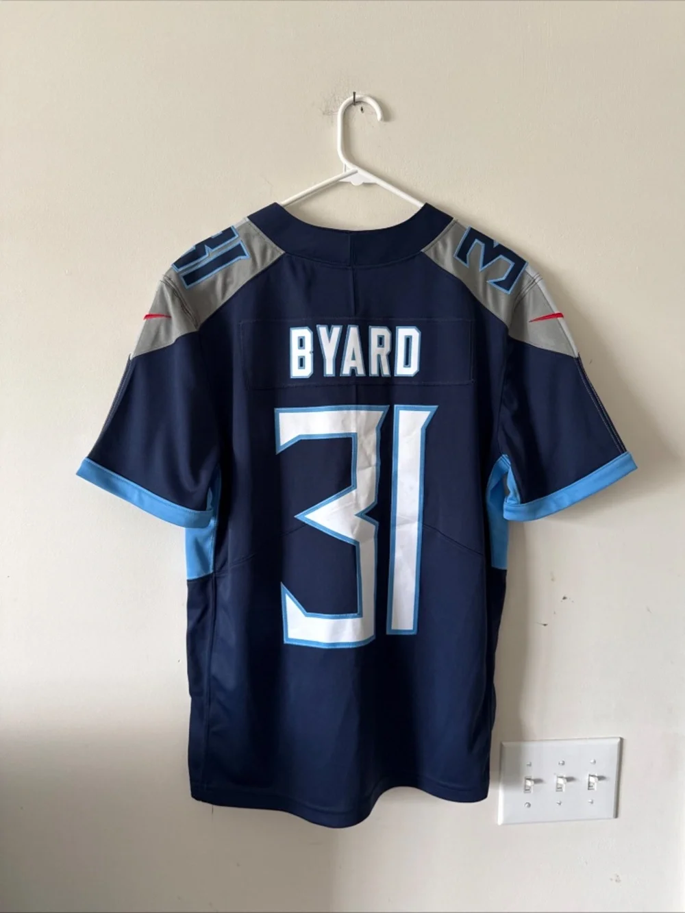 Men's Nike Kevin Byard #31 Tennessee Titans Vapor Lmtd NFL Jersey Sz M - RARE